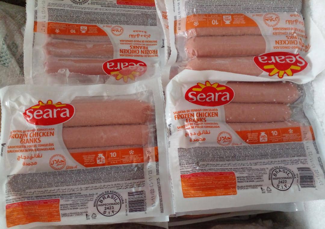 Seara Chicken Franks Sausage (10 franks)